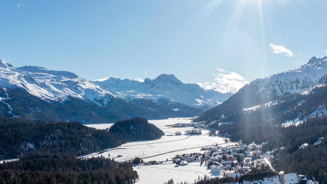 Cosy Apartment Facing Piz Rosatsch St Moritz Exterior foto
