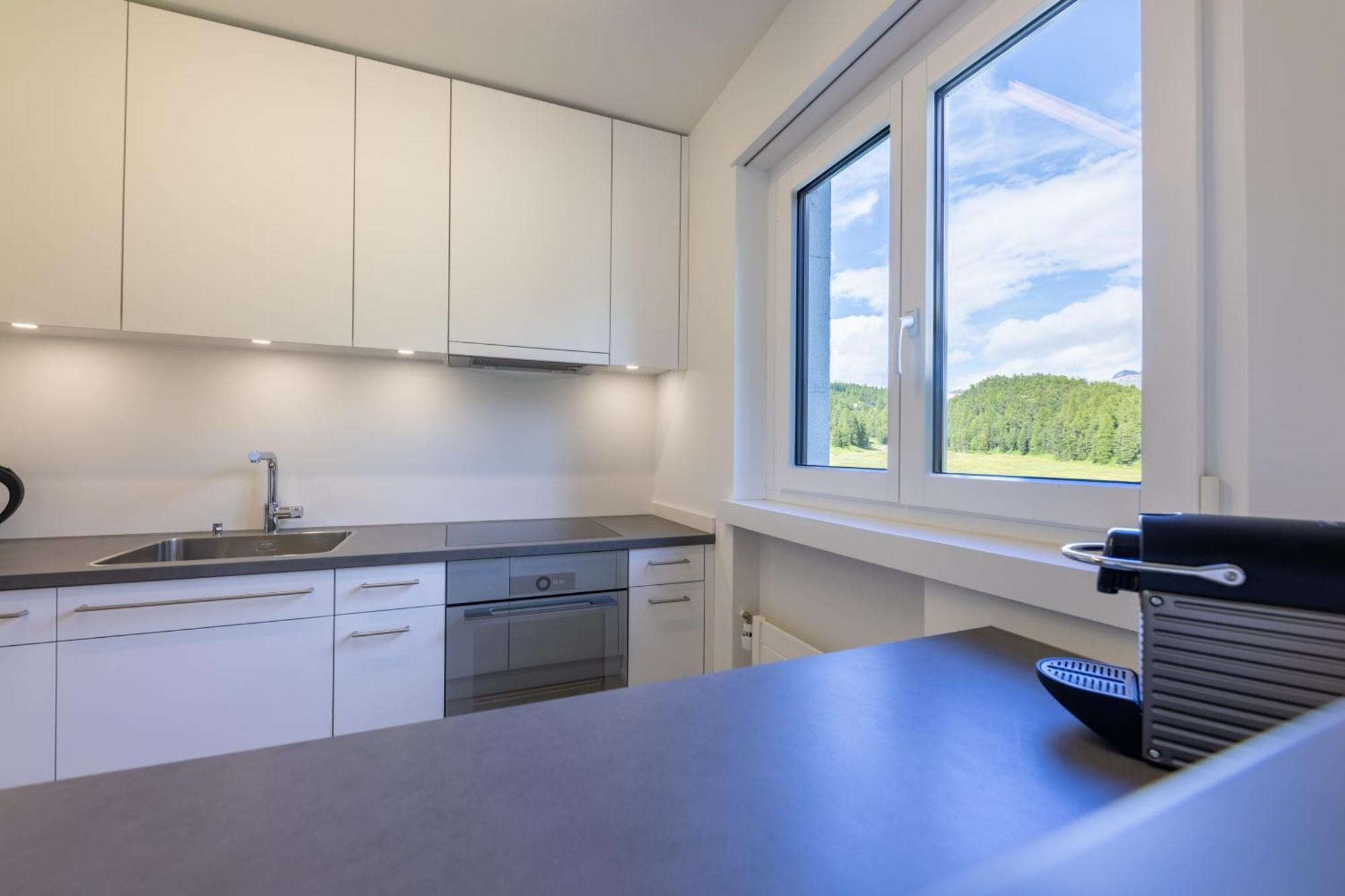 Cosy Apartment Facing Piz Rosatsch St Moritz Exterior foto